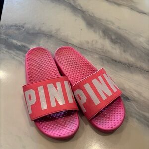 Pink Slide Sandals